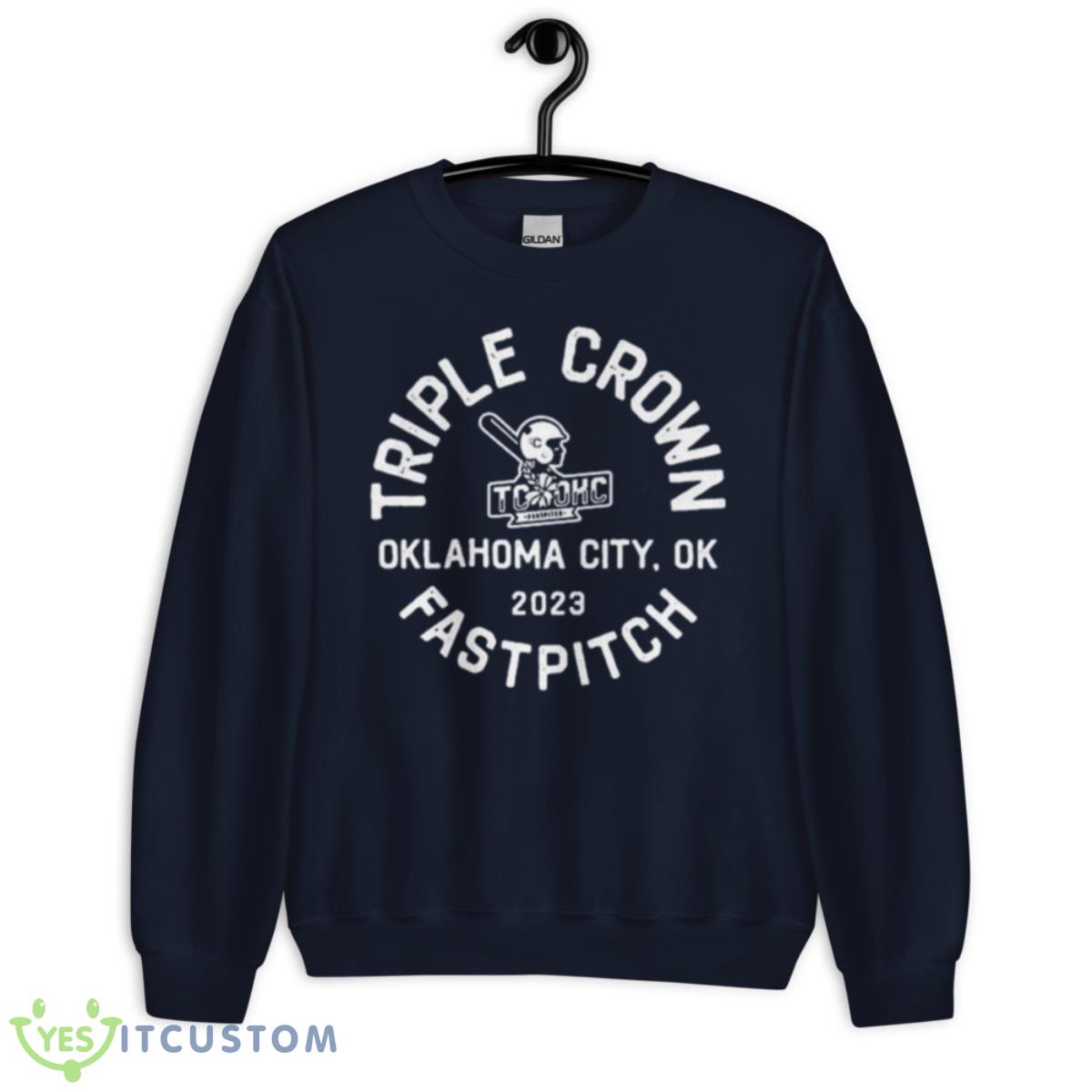 Triple Crown Fastpitch Oklahoma City 2023 Shirt 2 Triple Crown Fastpitch Oklahoma City 2023 Shirt - Unisex Crewneck Sweatshirt-1