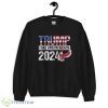 Trump 2024 take American back T Shirt - 18000 Unisex Heavy Blend Crewneck Sweatshirt