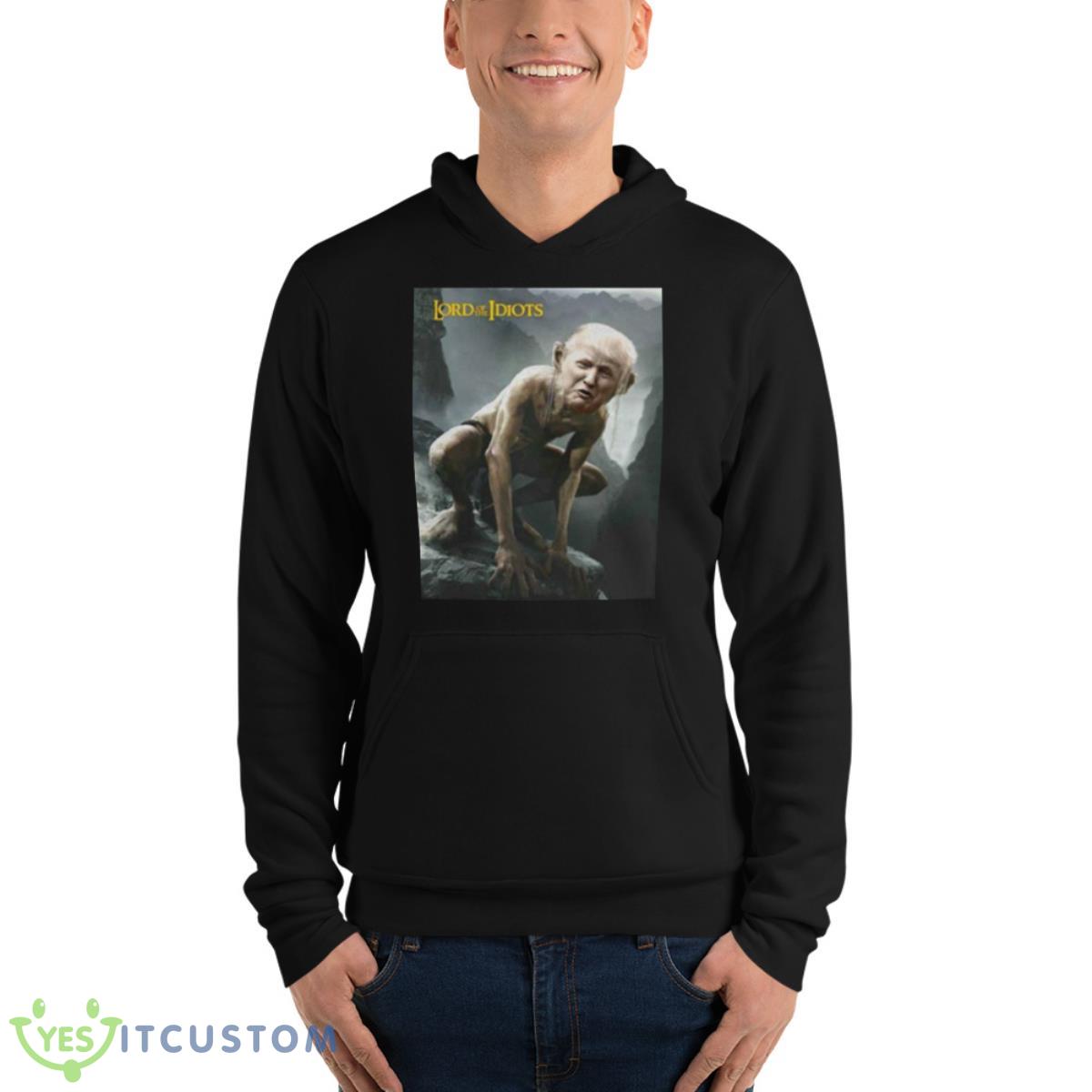 trump Gollum Lord of the Idiots shirt 13 trump Gollum Lord of the Idiots shirt - Unisex Fleece Pullover Hoodie