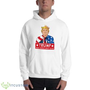 Trump make America Great again Shirt - 18500 Unisex Heavy Blend Hooded Sweatshirt