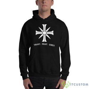 Trust Pray Obey Far Cry 5 shirt 6 Trust Pray Obey Far Cry 5 shirt - 18500 Unisex Heavy Blend Hooded Sweatshirt