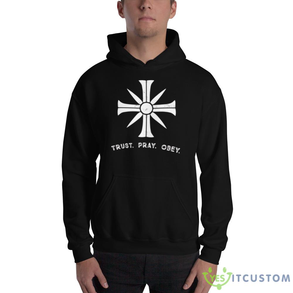 Trust Pray Obey Far Cry 5 shirt 11 Trust Pray Obey Far Cry 5 shirt - 18500 Unisex Heavy Blend Hooded Sweatshirt