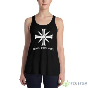 Trust Pray Obey Far Cry 5 shirt 7 Trust Pray Obey Far Cry 5 shirt - 8800 Women's Flowy Racerback Tank