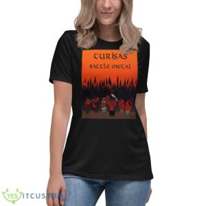 Turisas T Shirt 11 Turisas T Shirt - Women's Relaxed Short Sleeve Jersey Tee