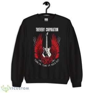 Turn On Thievery Corporation shirt 8 Turn On Thievery Corporation shirt - Unisex Crewneck Sweatshirt