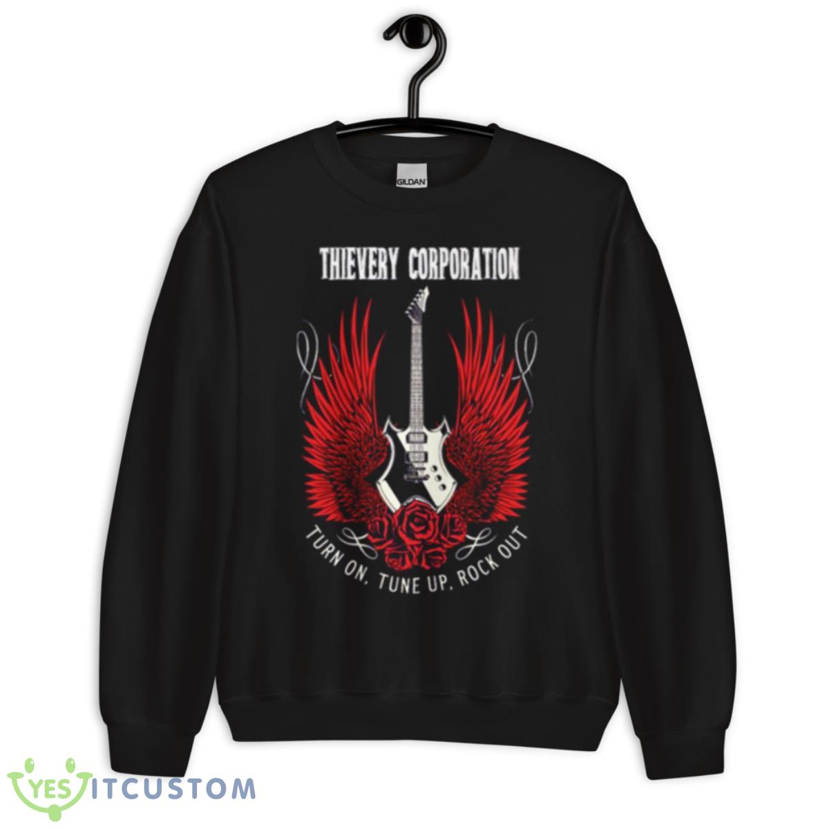 Turn On Thievery Corporation shirt 13 Turn On Thievery Corporation shirt - Unisex Crewneck Sweatshirt