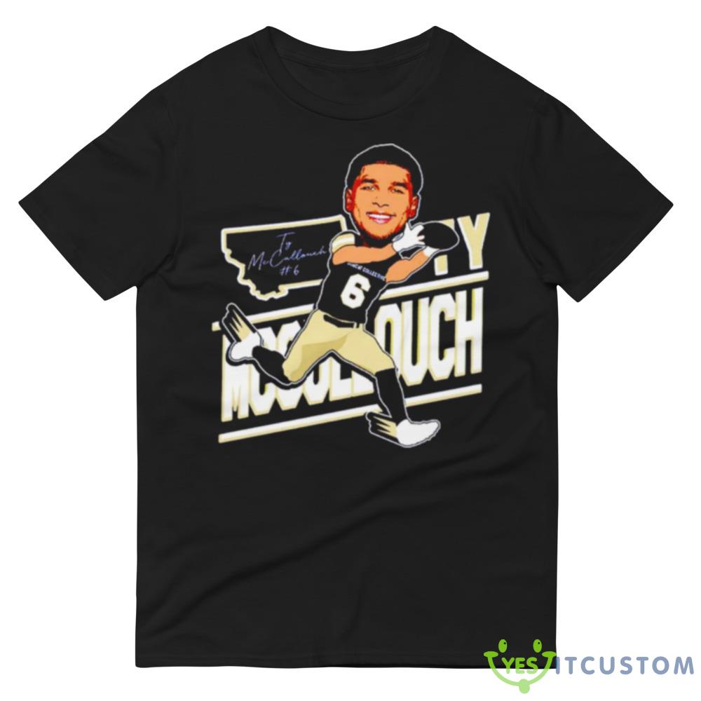 Ty Mccullouch #6 cartoon shirt 4 Ty Mccullouch #6 cartoon shirt - 980 Lightweight Fashion Short Sleeve T-Shirt