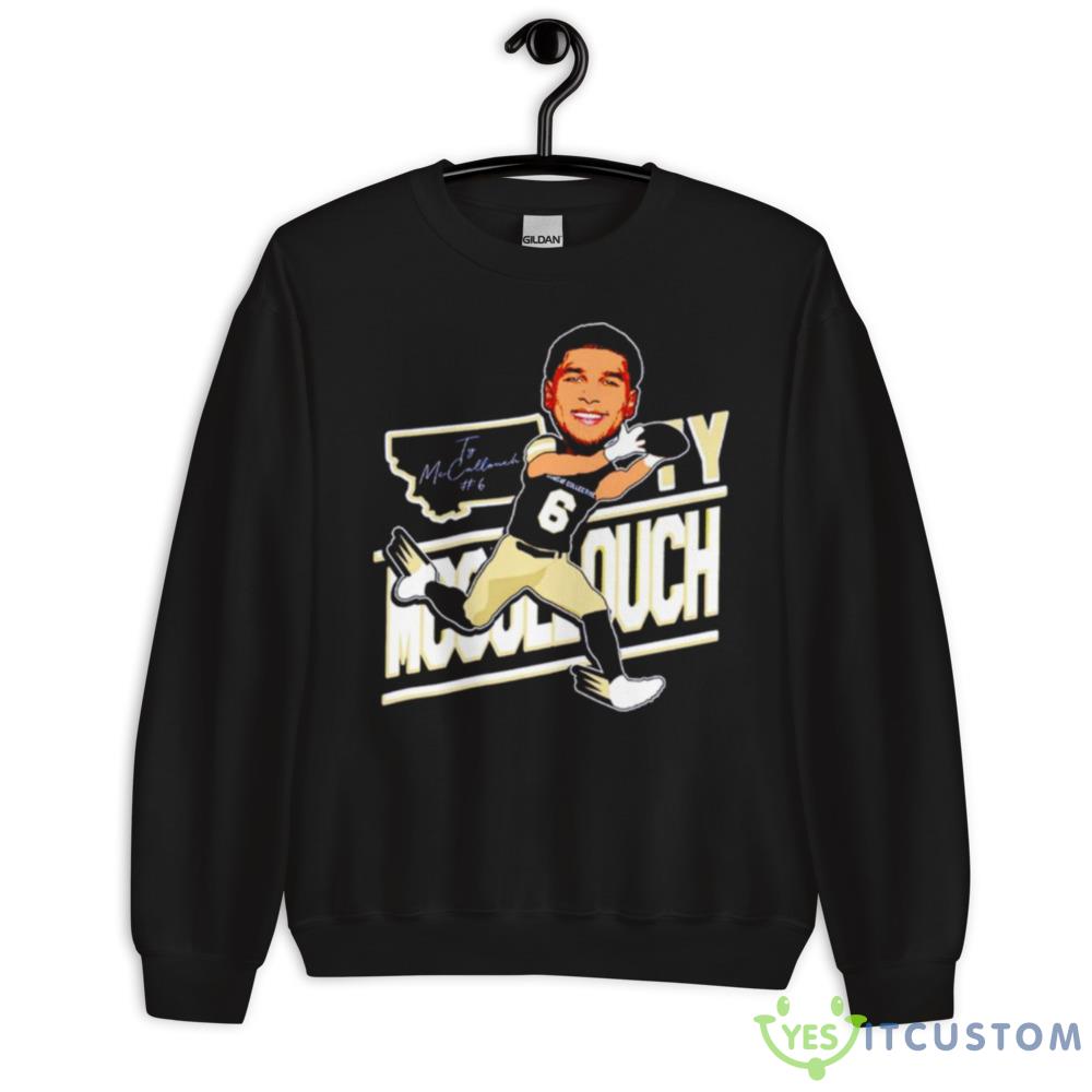 Ty Mccullouch #6 cartoon shirt 10 Ty Mccullouch #6 cartoon shirt - 18000 Unisex Heavy Blend Crewneck Sweatshirt