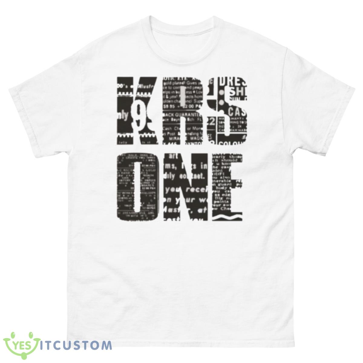 Typographic Logo Krs One Shirt 10 Typographic Logo Krs One Shirt - 500 Men’s Classic Tee Gildan