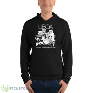 Uboa Catgirl Death Industrial Shirt 9 Uboa Catgirl Death Industrial Shirt - Unisex Fleece Pullover Hoodie