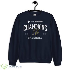 UC San Diego Tritons 2023 The Big West Champions Shirt - Unisex Crewneck Sweatshirt-1