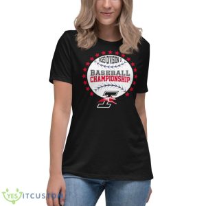 Uindy 2023 Division Iii Baseball Championship Shirt - Women's Relaxed Short Sleeve Jersey Tee
