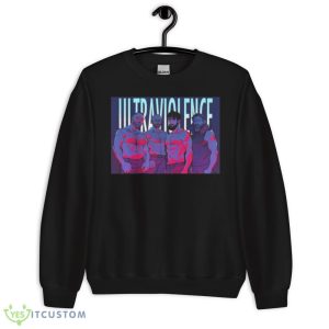 Ultraviolence Aew Black T Shirt Mockup - 18000 Unisex Heavy Blend Crewneck Sweatshirt