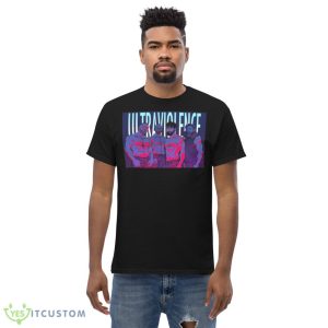 Ultraviolence Aew Black T Shirt Mockup 9 Ultraviolence Aew Black T Shirt Mockup - Men’s Classic Tee Gildan 5000