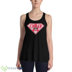 uNLV Rebels Super dad Black T Shirt - 8800 Women's Flowy Racerback Tank