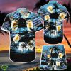Uruguay Coconut Pattern Hawaiian Soccer Champions Football Shirt And Short Product Photo 1