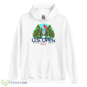 U.S. Open Ahead Pinehurst No 2 Cream Trophy 2024 shirt - Unisex Heavy Blend Hooded Sweatshirt