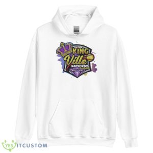 USSSA King Of The Ville Gatewat Fastpitch 2023 Logo Shirt - Unisex Heavy Blend Hooded Sweatshirt