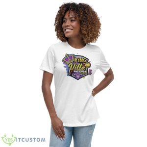 USSSA King Of The Ville Gatewat Fastpitch 2023 Logo Shirt - Women's Relaxed Short Sleeve Jersey Tee