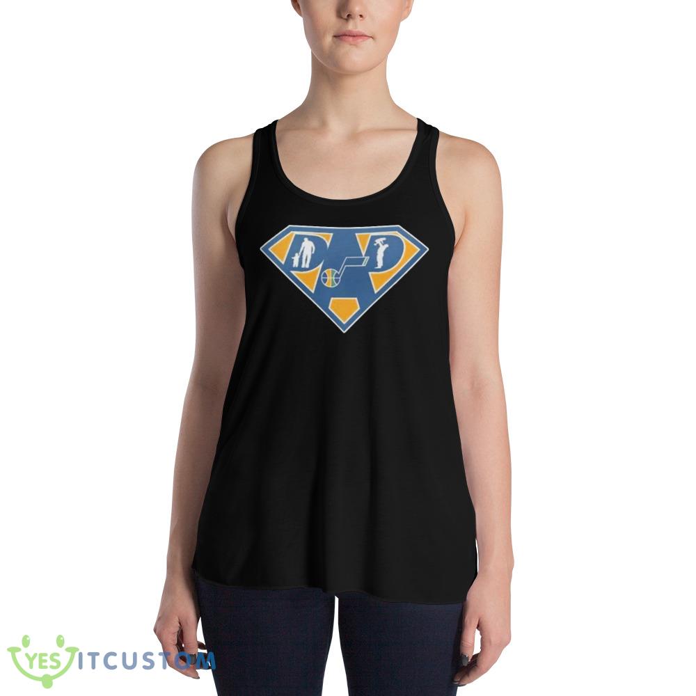 utah Jazz Super dad Black T Shirt 11 utah jazz super dad black t shirt 2
