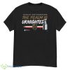 Vegas Golden Knights 2023 Stanley Cup Champions The Realm Is Uknighted shirt - G500 Men’s Classic T-Shirt