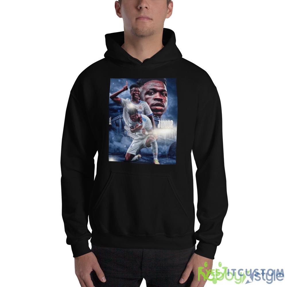 Vinicius Jr Real Madrid Hero shirt 11 Vinicius Jr Real Madrid Hero shirt - 18500 Unisex Heavy Blend Hooded Sweatshirt