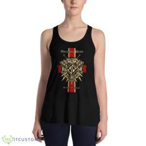 Vintage Art Flag Machine Head Funny Shirt 7 Vintage Art Flag Machine Head Funny Shirt - 8800 Women's Flowy Racerback Tank