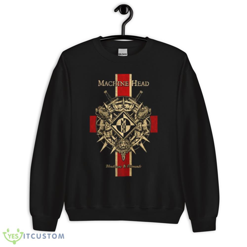 Vintage Art Flag Machine Head Funny Shirt 10 Vintage Art Flag Machine Head Funny Shirt - 18000 Unisex Heavy Blend Crewneck Sweatshirt