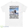 Weekend Forecast Snowmobiling With A Chance Of Drinking 2023 Shirt - 500 Men’s Classic Tee Gildan