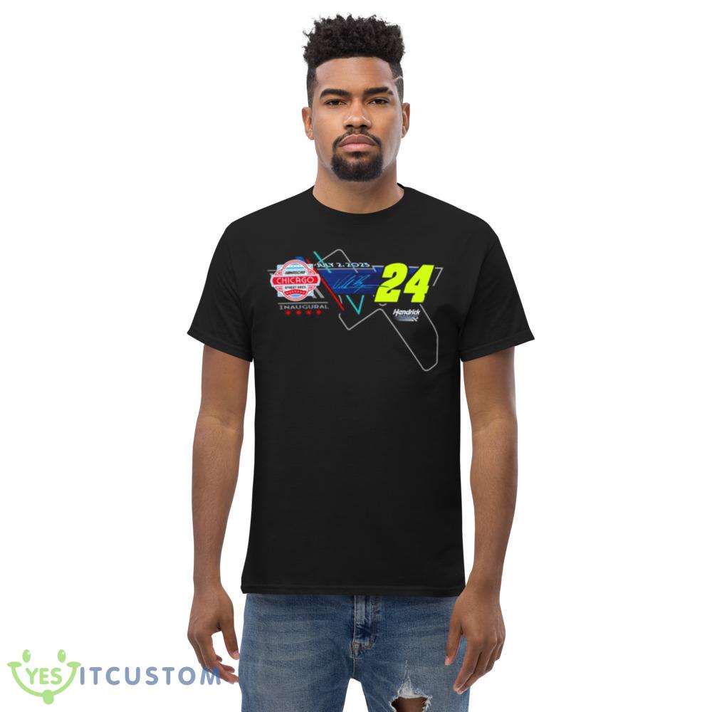 William Byron Hendrick Motorsports Team Collection 2023 Grant Park 200 T Shirt 5 William Byron Hendrick Motorsports Team Collection 2023 Grant Park 200 T Shirt - Men’s Classic Tee Gildan 5000