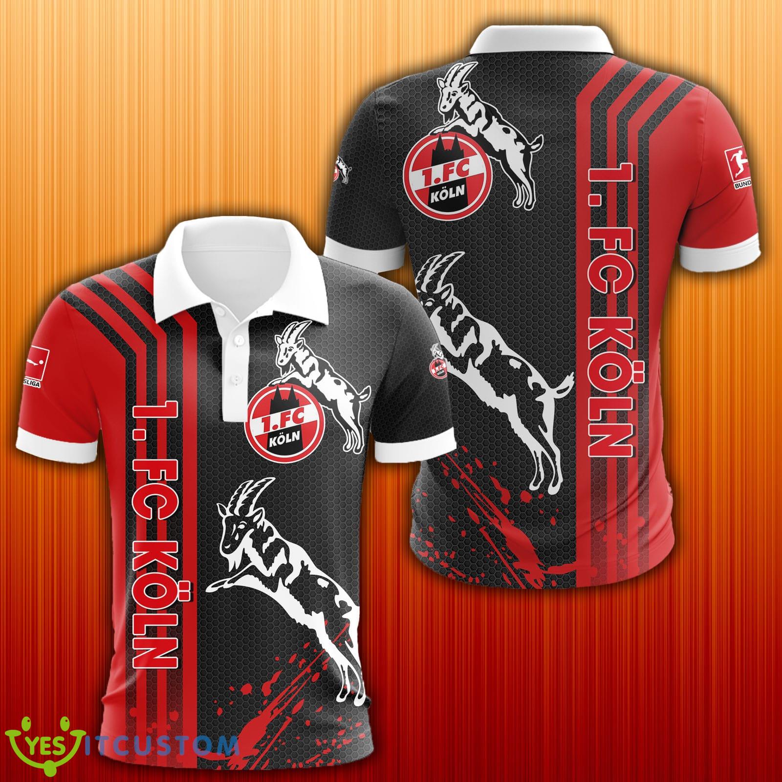 1. FC Koln Bundesliga Football 3D Polo Shirt Golf Gift For Fans 3 1. FC Koln Bundesliga Football 3D Polo Shirt Golf Gift For Fans - 1. FC Koln Bundesliga Football 3D Polo Shirt Golf Gift For Fans