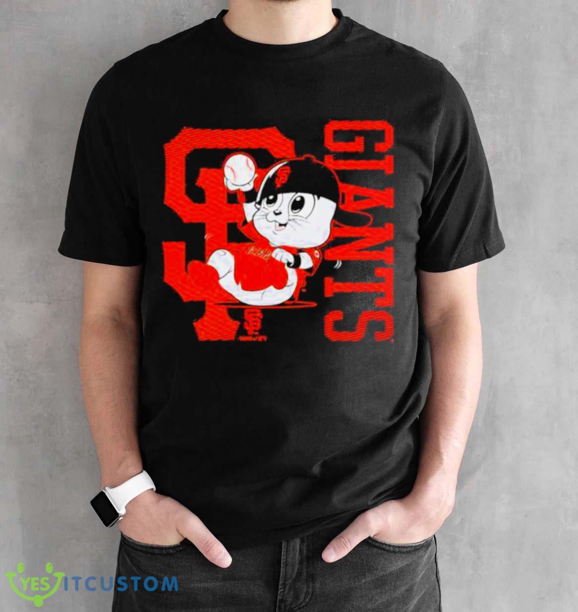 2023 San Francisco Giants Mascot 20 T Shirt 13 2023 San Francisco Giants Mascot 20 T Shirt - Black Unisex T-Shirt