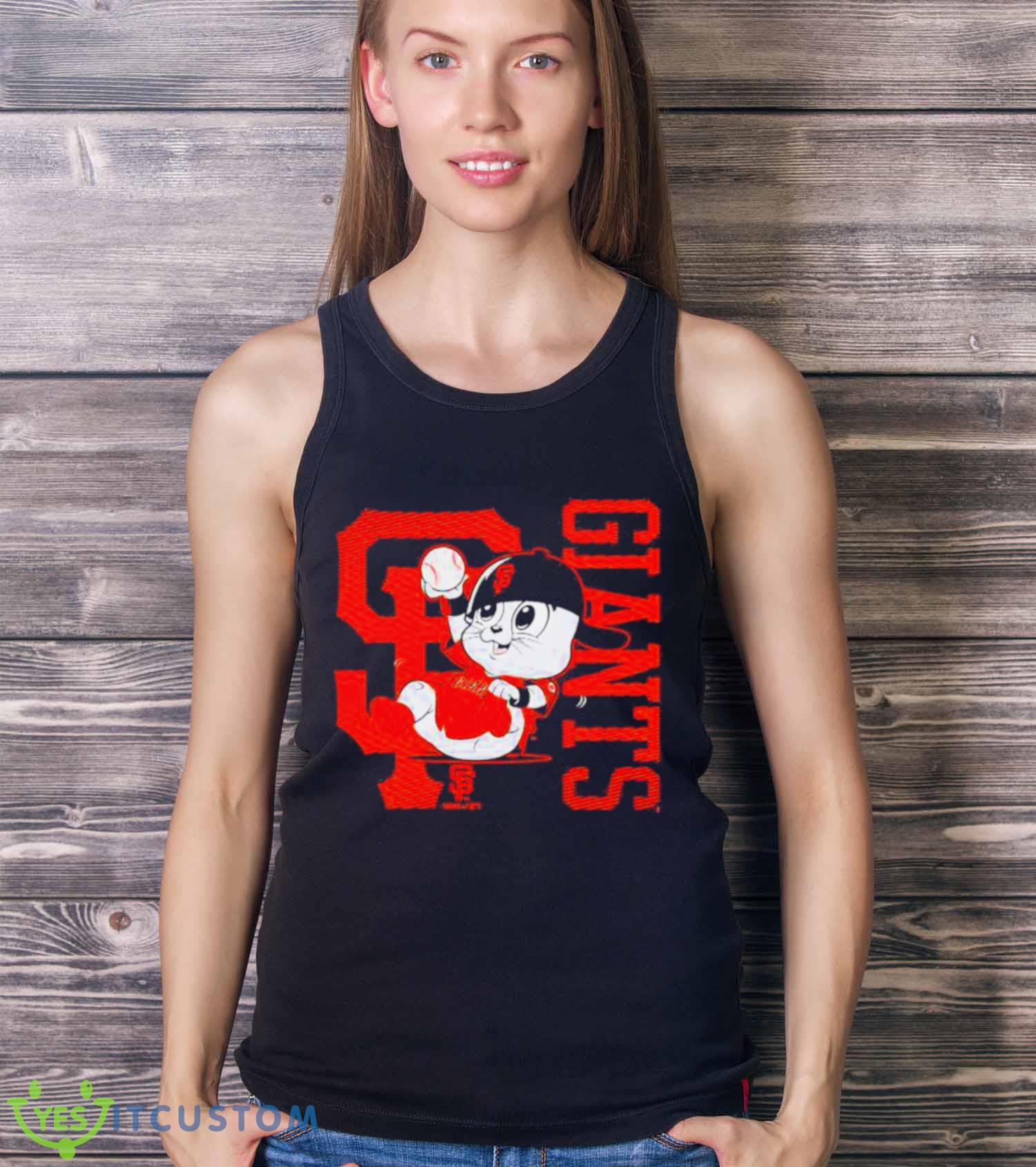 2023 San Francisco Giants Mascot 20 T Shirt 3 2023 San Francisco Giants Mascot 20 T Shirt - Ladies Tank Top