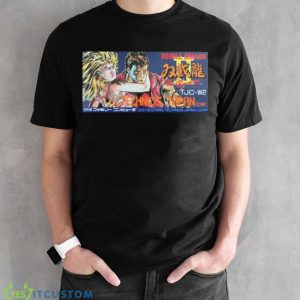90s Game Double Trouble shirt - Black Unisex T-Shirt