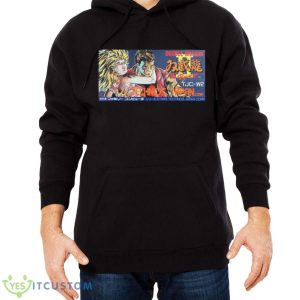 90s Game Double Trouble shirt - Men Black Hoodie