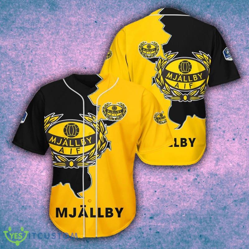 Allsvenskan Mjällby AIF Jersey Baseball Shirt Men And Women For Fans 3 Allsvenskan Mjällby AIF Jersey Baseball Shirt Men And Women For Fans - Allsvenskan Mjällby AIF Jersey Baseball Shirt Men And Women For Fans