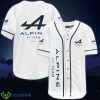 Alpine Formula 1 White Baseball Jersey Shirt For Men And Women Product Photo 1