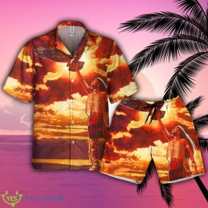 American Gifr Of The Eagle Feather Hawaiian Shirt And Short For Men And Women Gift - Native American Gifr Of The Eagle Feather Hawaii Shirt, Aloha_1