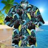 Angus Cattle Jungle Leaves Hawaiian Shirt For Men And Women Product Photo 1