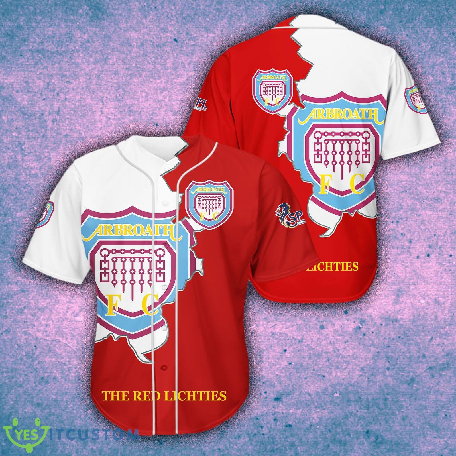 Arbroath F.C. SPFL Fans Baseball Jersey Shirt Style Men And Women For Fans 3 Arbroath F.C. SPFL Fans Baseball Jersey Shirt Style Men And Women For Fans - Arbroath F.C. SPFL Fans Baseball Jersey Shirt Style Men And Women For Fans