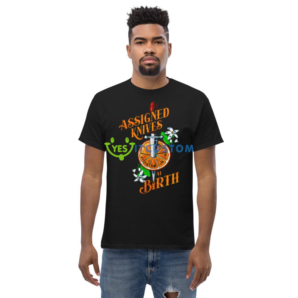 Assigned knives at birth shirt 5 Assigned knives at birth shirt - Men’s Classic Tee Gildan 5000
