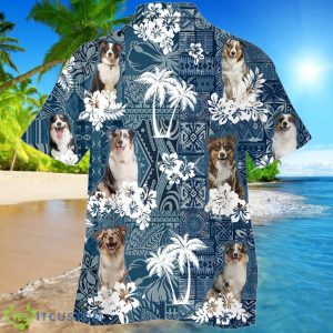 Australian Shepherd Hawaiian Tropical Plants Pattern Hawaiian Shirt Best Gift For Men And Women Product Photo 2