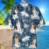 Australian Shepherd Hawaiian Tropical Plants Pattern Hawaiian Shirt Best Gift For Men And Women Product Photo 1
