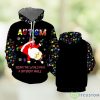 Autism Awareness Seeing The World From A Different Angle Christmas 3D Hoodie All Over Print Product Photo 1