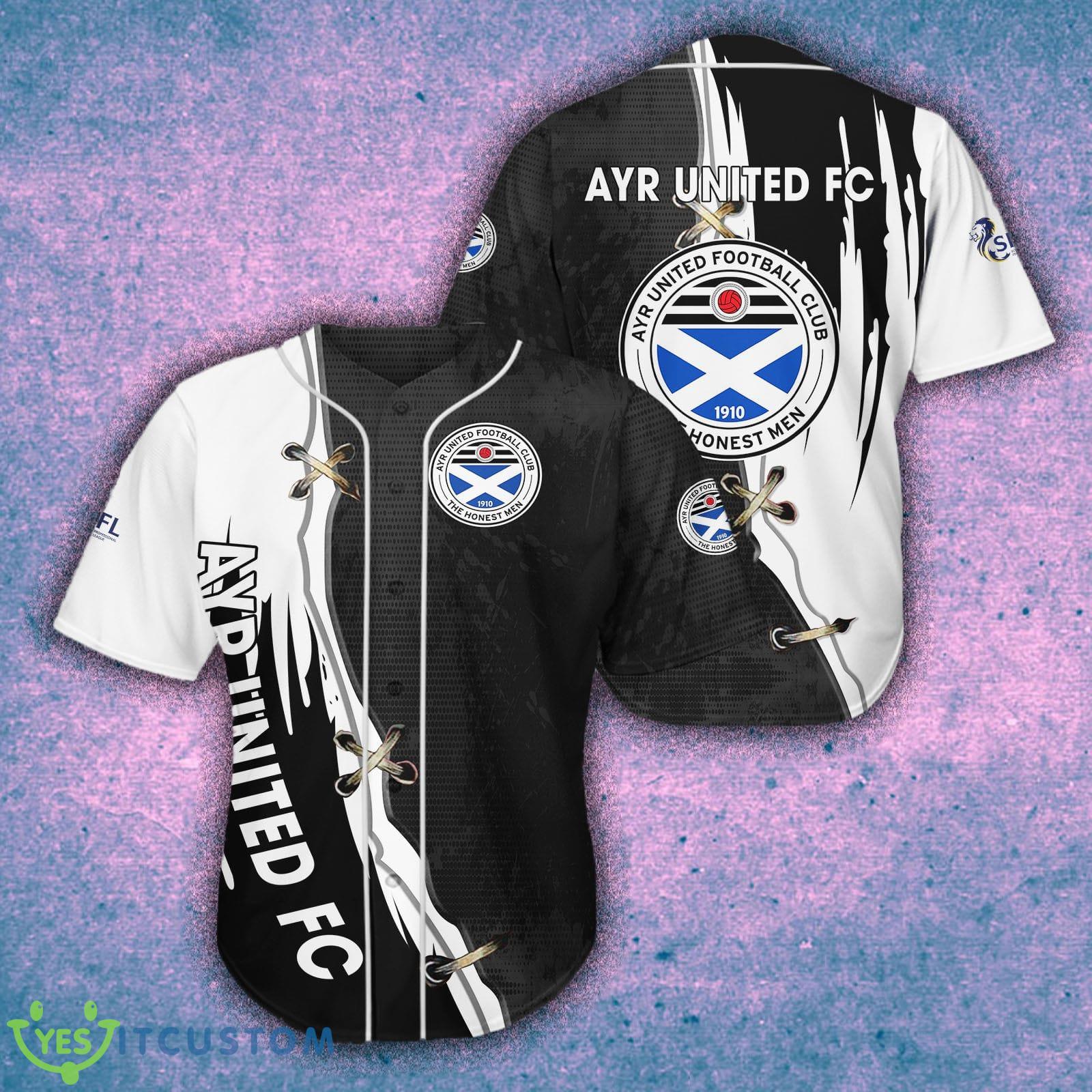 Ayr United F.C. SPFL Team Baseball Jersey Shirt Men And Women Gift For Fans 3 Ayr United F.C. SPFL Team Baseball Jersey Shirt Men And Women Gift For Fans - Ayr United F.C. SPFL Team Baseball Jersey Shirt Men And Women Gift For Fans
