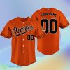 Baltimore Orioles Custom Name & Number Baseball Shirt Best Gift For Men And Women Product Photo 1