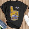 Baltimore Ravens 1 fan shirt - Black T-Shirt