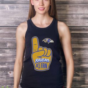 Baltimore Ravens 1 fan shirt 8 Baltimore Ravens 1 fan shirt - Ladies Tank Top