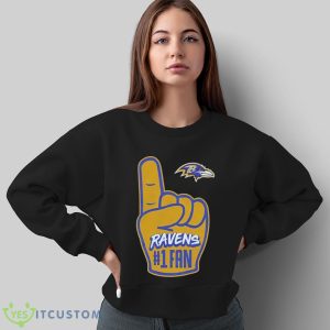 Baltimore Ravens 1 fan shirt 10 Baltimore Ravens 1 fan shirt - Sweatshirt