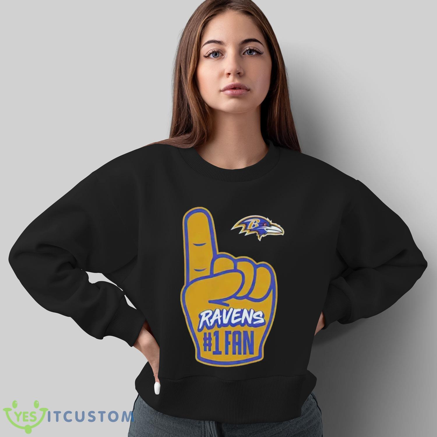Baltimore Ravens 1 fan shirt 13 Baltimore Ravens 1 fan shirt - Sweatshirt